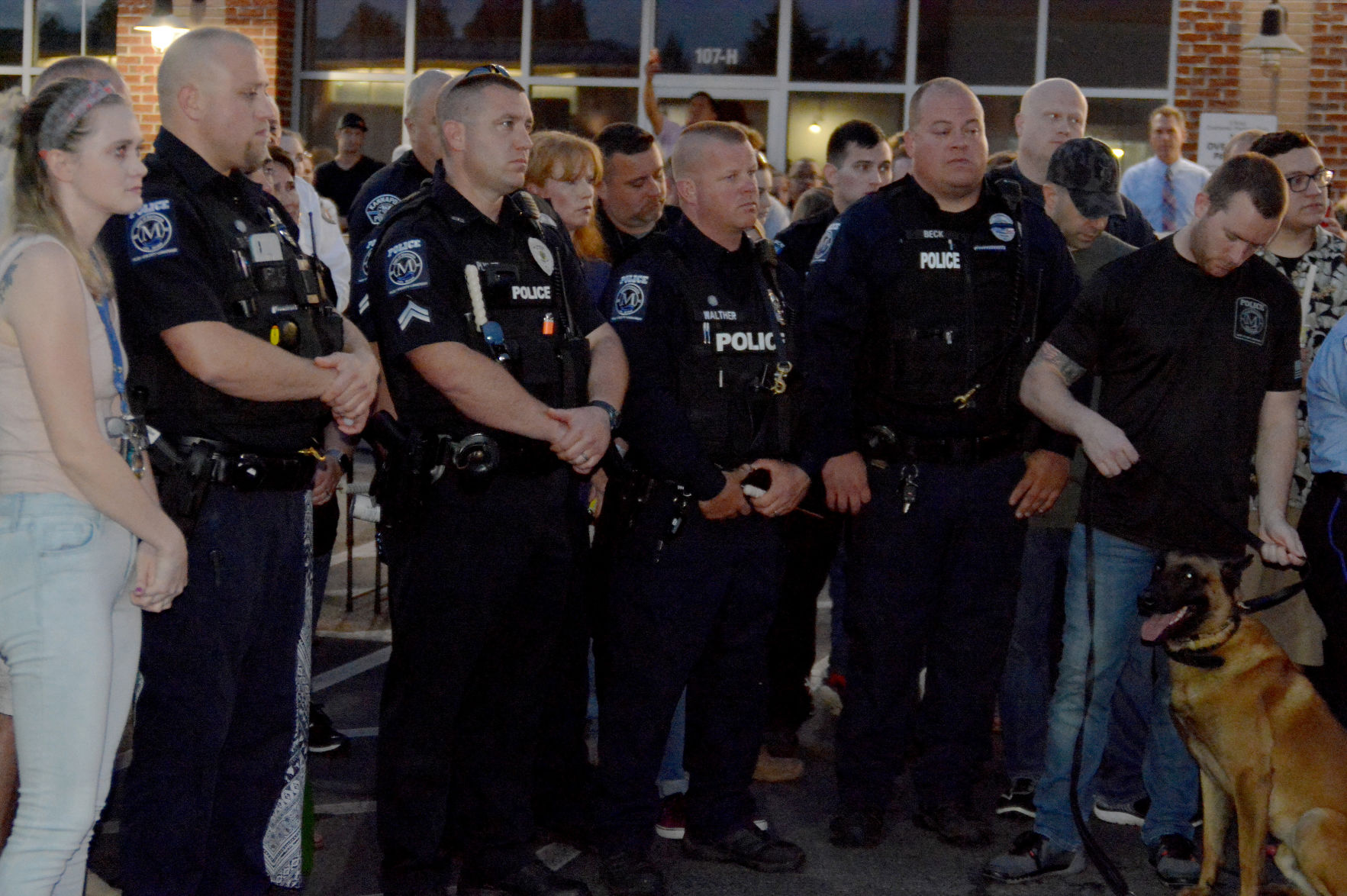 Vigil at car